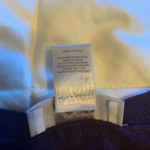 LOFT Eggplant Purple Cardigan - Picture 7 of 7